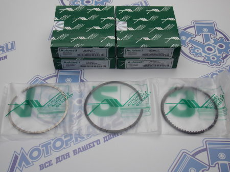 Поршни + кольца 4шт ремонт +0,50 FORD 1.4 16V FХDA, ASDB