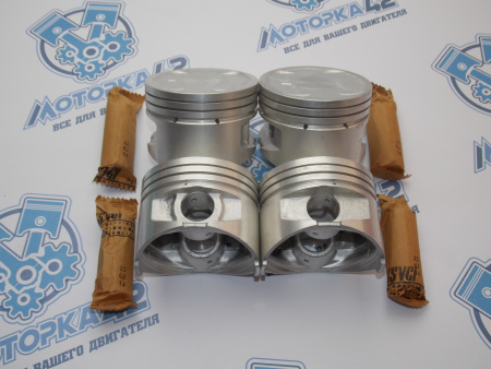 Поршни TEIKIN к-кт 4шт ремонт +1,00 HYUNDAI G4JP