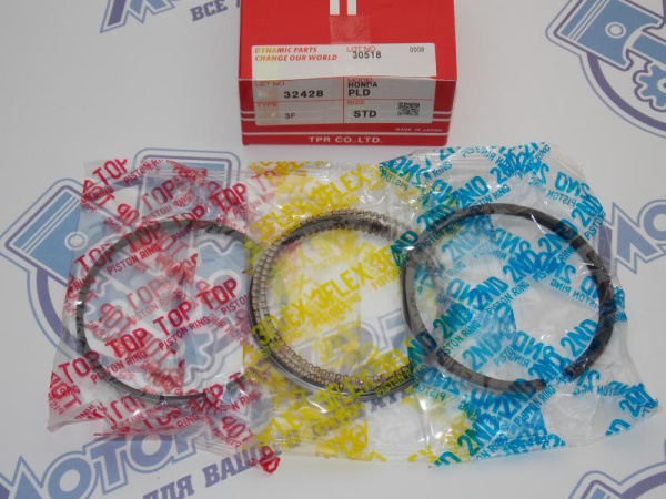 Кольца поршневые TPR стандарт HONDA D15 CIVIC PLD