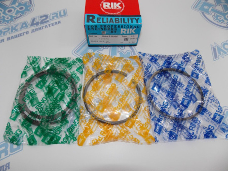 Кольца поршневые RIK ремонт +0,50 TOYOTA 1NZ-FE, 2NZ-FE