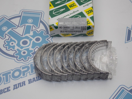 Вкладыши коренные NDC ремонт +0,25 Hyundai / Kia G4K*