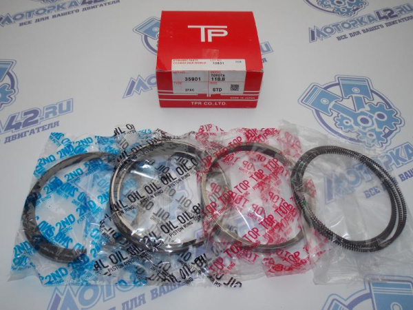 Кольца поршневые TPR стандарт TOYOTA 11B