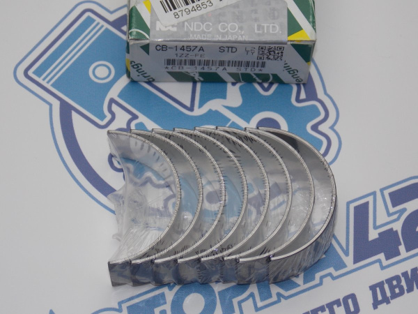 Вкладыши шатунные NDC стандарт STD TOYOTA 1ZZ-3ZZ