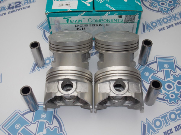 Поршни TEIKIN к-кт 4шт ремонт +0,50 MMC 4G15