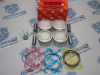 Поршни + кольца 4шт ремонт +0,25 Lifan X60, Solano / Geely Emgrand EC7