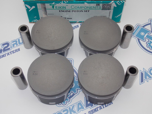 Поршни TEIKIN к-кт 4шт ремонт +0,50 FORD