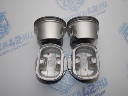 Поршни + кольца 4шт ремонт +0,50 NISSAN QG18DE II