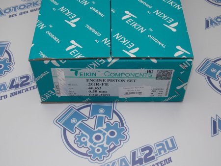 Поршни TEIKIN к-кт 6шт ремонт +0,50 TOYOTA 2GR-FE