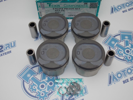 Поршни TEIKIN к-кт 4шт ремонт +0,50 TOYOTA 3ZZ-FE