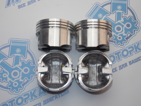 Поршни + кольца к-кт 4шт стандарт MMC 4G13