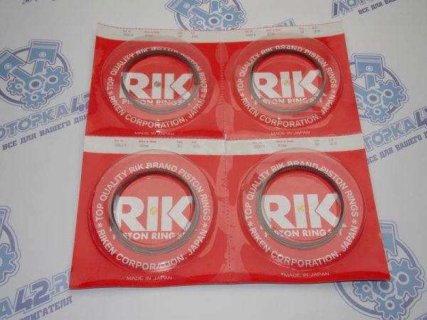 Кольца поршневые RIK стандарт SUZUKI J24B