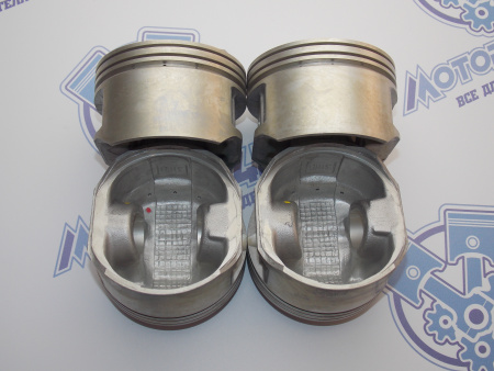 Поршни + кольца 4шт ремонт +0,50 EDZ Chrysler 2.4L