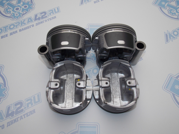 Поршни + кольца к-кт 4шт ремонт +0,50 MAZDA LFX, L3V, LFD '02-