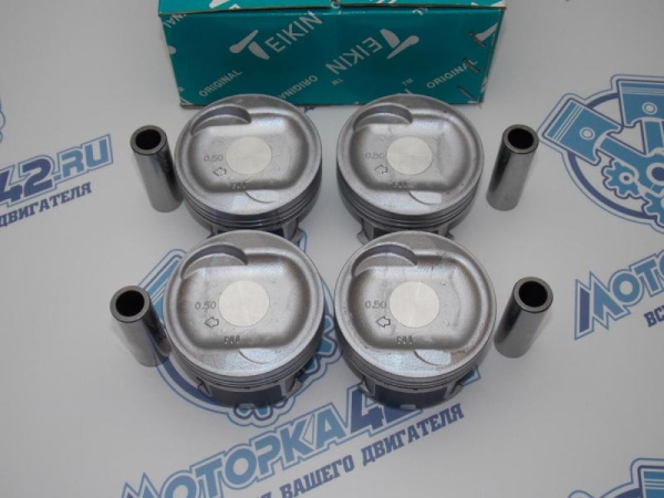 Поршни TEIKIN к-кт 4шт ремонт +0,50 HONDA L13A4