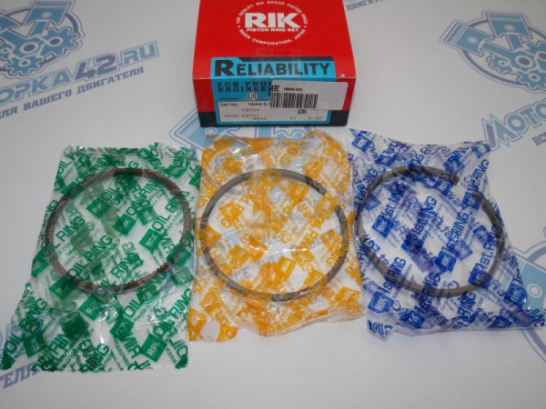 Кольца поршневые RIK ремонт +0,50 HONDA K20A