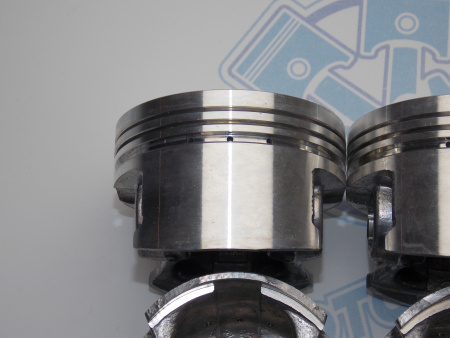 Поршни + кольца 4шт ремонт +0,50 HONDA D15B, D16Y8