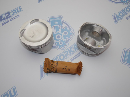 Поршни + кольца к-кт 4шт ремонт +0,50 TOYOTA 2SZ-FE II