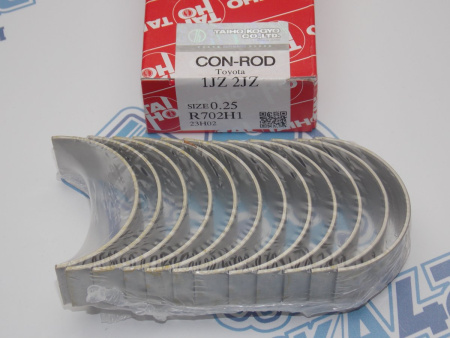 Вкладыши шатунные TAIHO ремонт +0,25 TOYOTA 1JZ, 2JZ