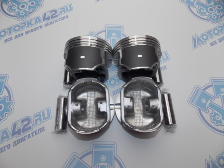 Поршни + кольца к-кт 4шт ремонт +0,50 FORD Focus 115л.с 1,6