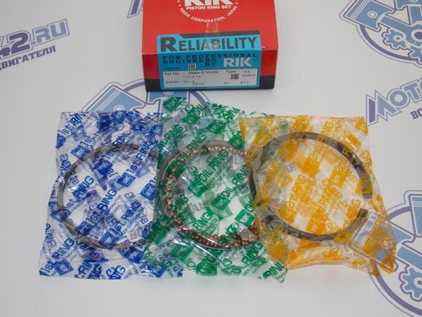 Кольца поршневые RIK стандарт TOYOTA 3S-GE