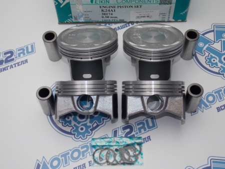 Поршни TEIKIN к-кт 4шт ремонт +0,50 HONDA K24A