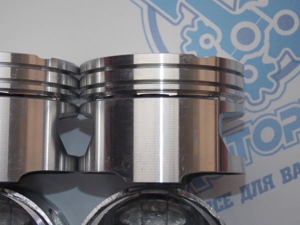 Поршни + кольца к-кт 4шт ремонт +0,50 HYUNDAI G4EB, G4EK 12v