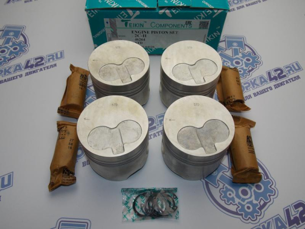 Поршни TEIKIN к-кт 4шт стандарт TOYOTA 2C-T