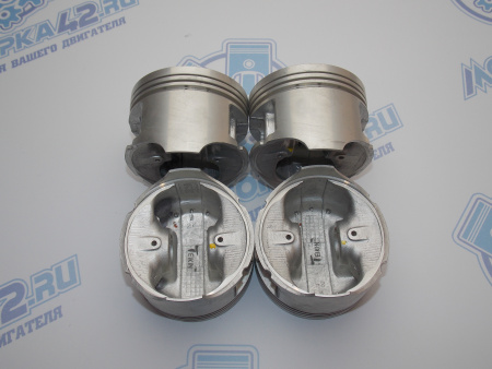 Поршни + кольца к-кт 4шт ремонт +0,50 HONDA D15Z1