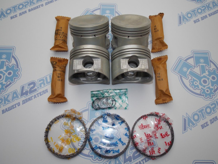 Поршни + кольца 4шт стандарт NISSAN GA15DE