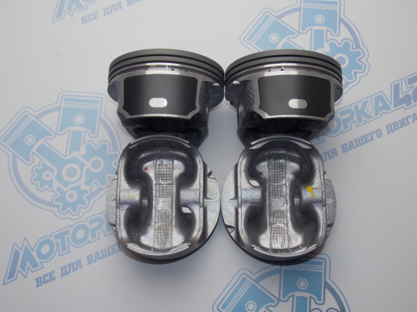 Поршни + кольца к-кт 4шт ремонт +0,50 MAZDA L5-VE