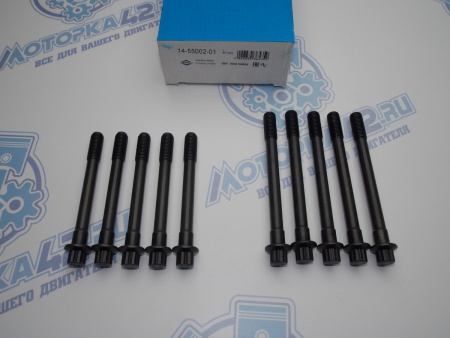 Комплект болтов VR ГБЦ 10шт TOYOTA 4A, 5A, 7A 