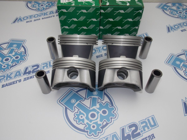 Поршни AW к-кт 4шт ремонт +0,50 FORD Focus 100л.с.