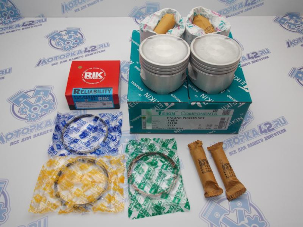 Поршни + кольца к-кт 4шт стандарт HYUNDAI G4JS, G6BV