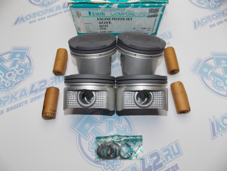 Поршни TEIKIN к-кт 4шт стандарт TOYOTA 4ZZ-FE