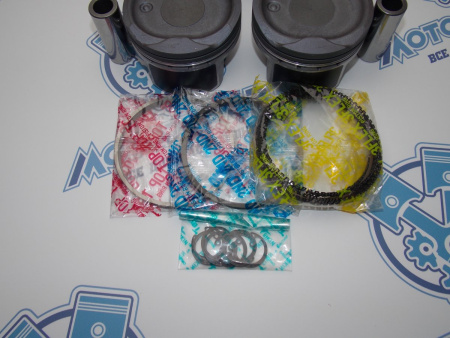 Поршни + кольца к-кт 4шт ремонт +0,50 TOYOTA 1ZZ-FE