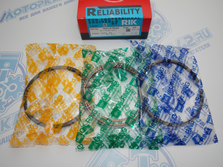 Поршни + кольца к-кт 4шт ремонт +0,50 MMC 4G64 II '98-