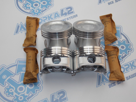 Поршни TEIKIN к-кт 4шт ремонт +0,50 HYUNDAI G4HG