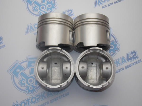Поршни + кольца к-кт 4шт стандарт NISSAN TD27 (не турбо)