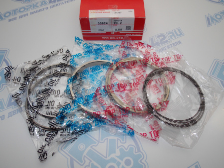 Поршни и кольца 4шт ремонт +0,50 TOYOTA 3C, 3C-T