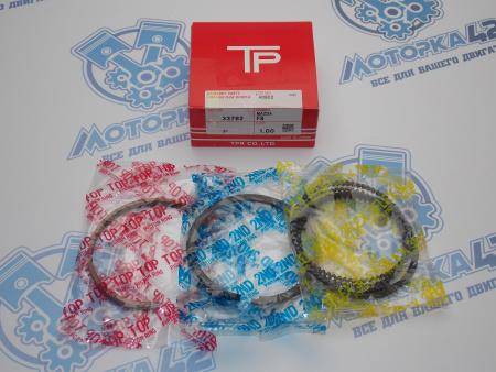 Поршни + кольца к-кт 4шт ремонт +1,00 MAZDA FS, FP