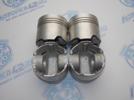 Поршни + кольца к-кт 4шт ремонт +0,50 TOYOTA 2C II, 2C-T