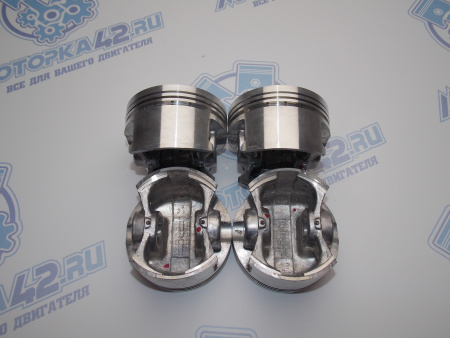 Поршни + кольца 4шт ремонт +0,50 HONDA D15B, D16Y8
