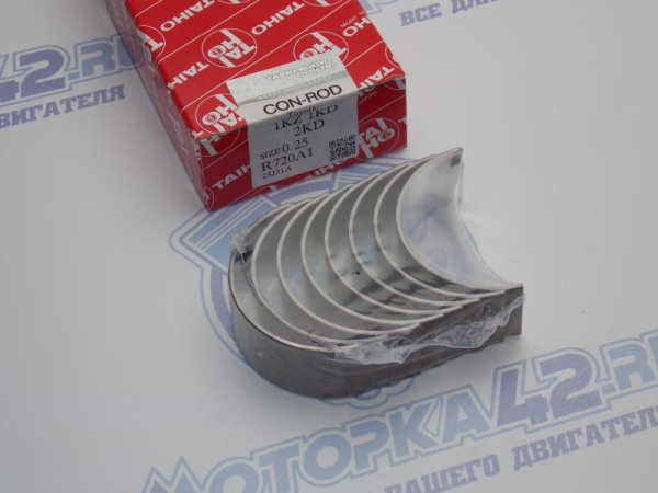 Вкладыши шатунные TAIHO ремонт +0,25 TOYOTA 1KZ, 1KD