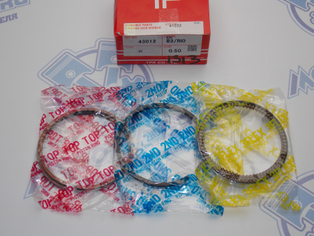 Поршни + кольца 4шт ремонт +0,50 KIA A5D