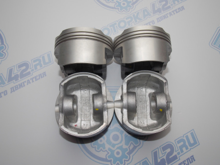 Поршни + кольца 4шт ремонт +0,50 TOYOTA 2NZ-FE II