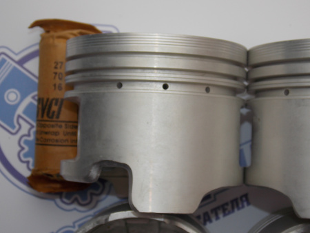 Поршни TEIKIN к-кт 4шт ремонт +1,00 TOYOTA 2L