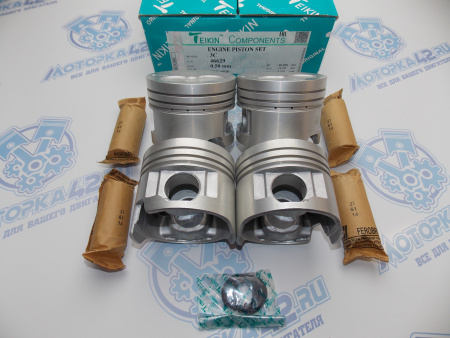 Поршни TEIKIN к-кт 4шт ремонт +0,50 TOYOTA 3C, 3C-T