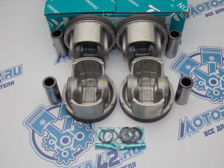 Поршни TEIKIN к-кт 4шт ремонт +0,50 TOYOTA 1ZR-FE
