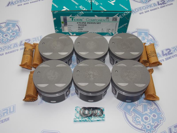 Поршни TEIKIN к-кт 6шт стандарт TOYOTA 3MZ-FE