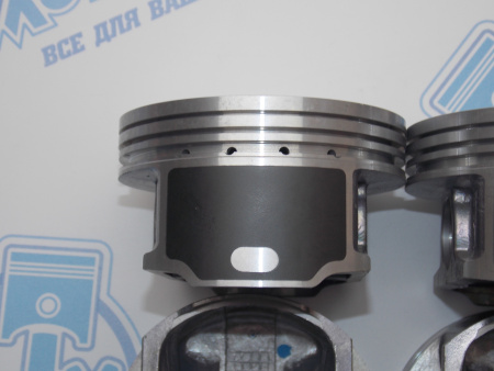 Поршни + кольца к-кт 4шт ремонт +0,50 SUBARU EJ20, EJ20E, EJ20J